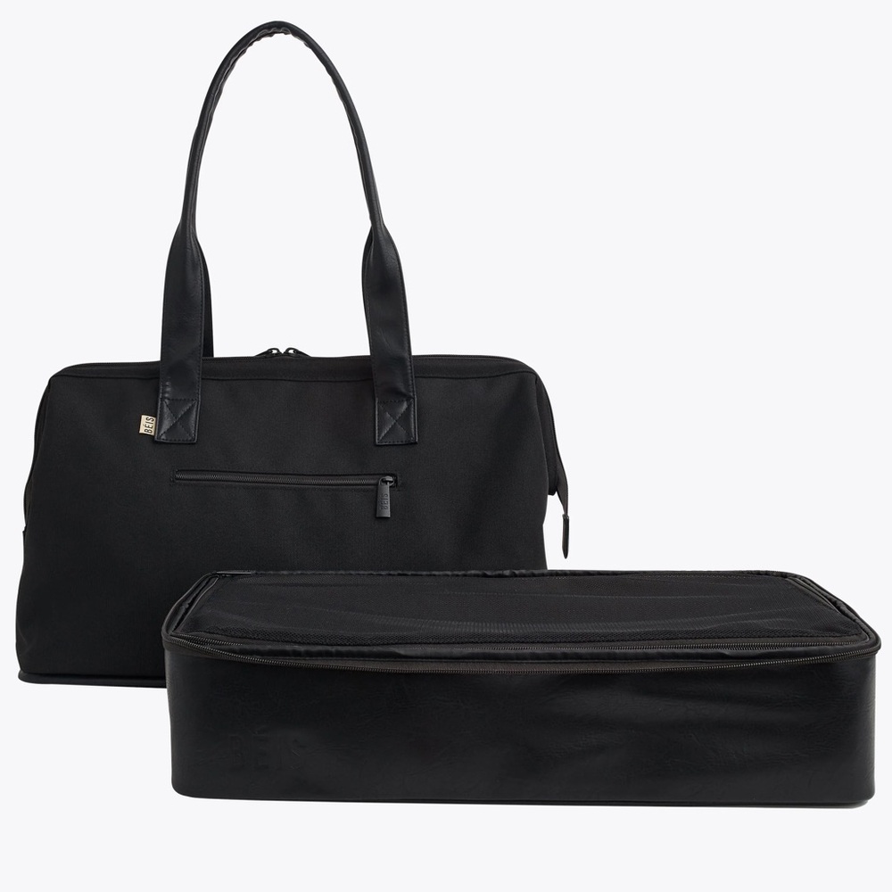 Beis Convertible Weekender - Black (Regular)